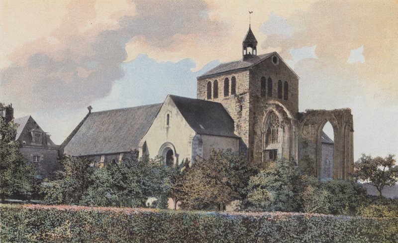 La Roe, Church, South View by French Photographer