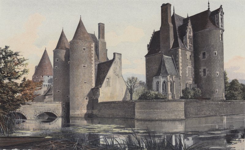 Lassay, Castle of the Mill by French Photographer