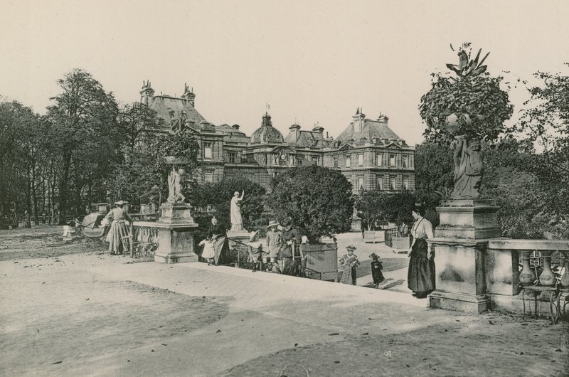 Garden of the Luxembourg by French Photographer