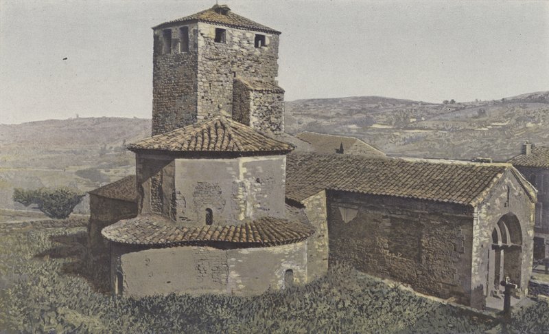 Le Teil, Melas Church, NW View by French Photographer