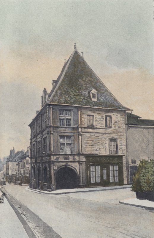 Luxeuil, House of Francis I or House of the Jew by French Photographer