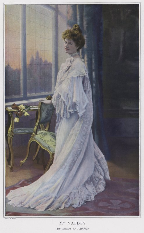 Madame Valdey, French actress by French Photographer