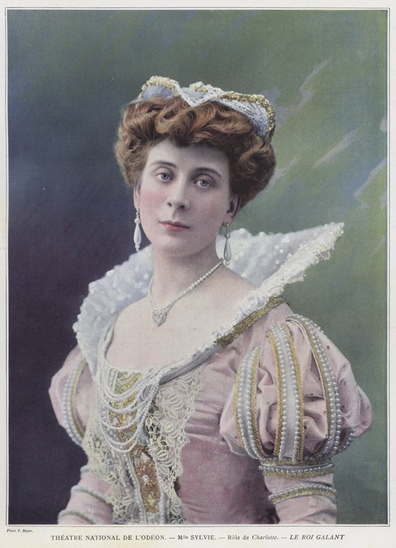 Mademoiselle Sylvie as Charlotte in The Gallant King by French Photographer