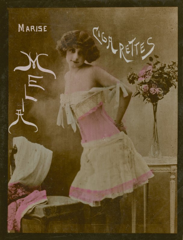 Marise, girl undressing by French Photographer