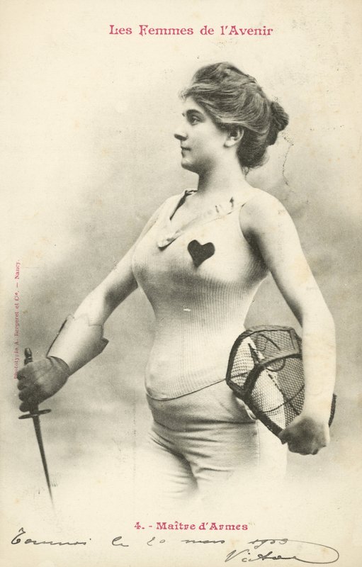 Master of Arms, Woman of the Future by French Photographer