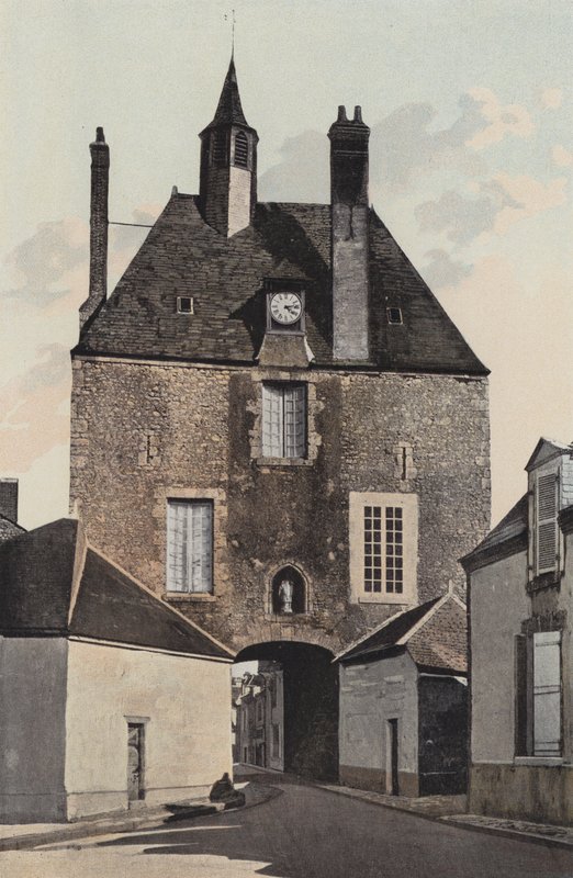 Meung, City Gate, Called Porte d