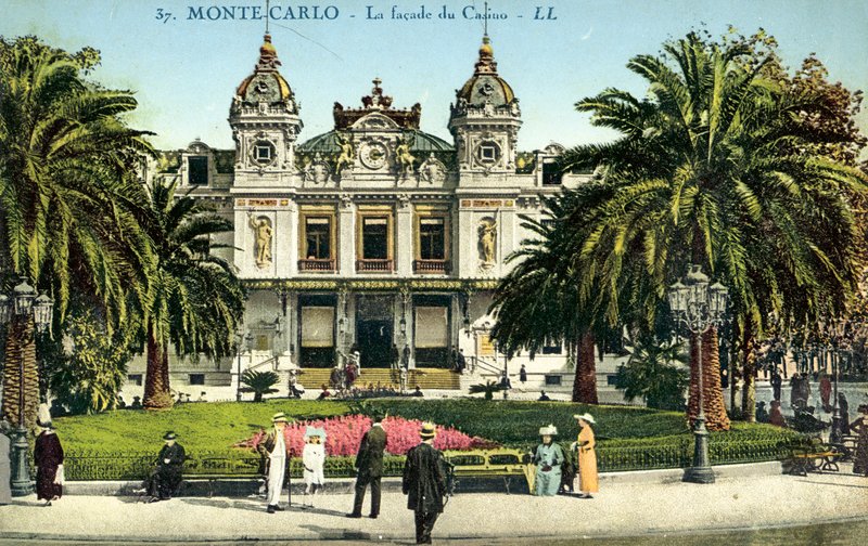 Monte-Carlo, Casino by French Photographer