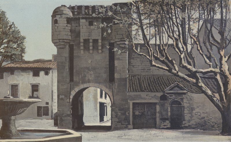 Monteux, City Gate by French Photographer
