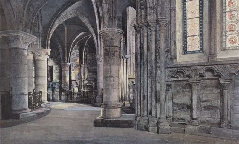Montierender, Church, Choir Surroundings by French Photographer