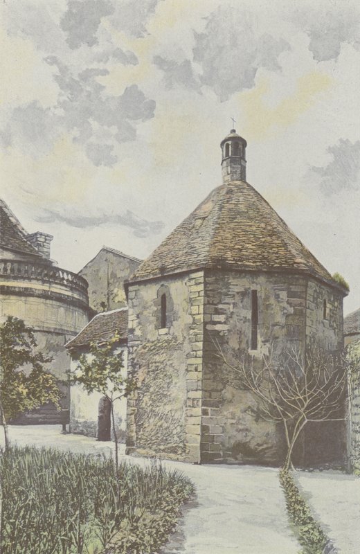 Montmorillon, Small Octagon, in the Seminary Garden by French Photographer
