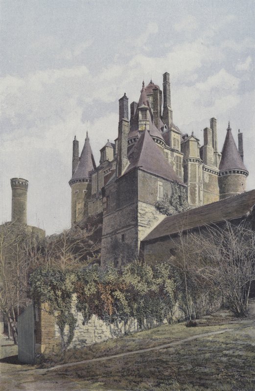 Montmort, Chateau, Northwest View by French Photographer