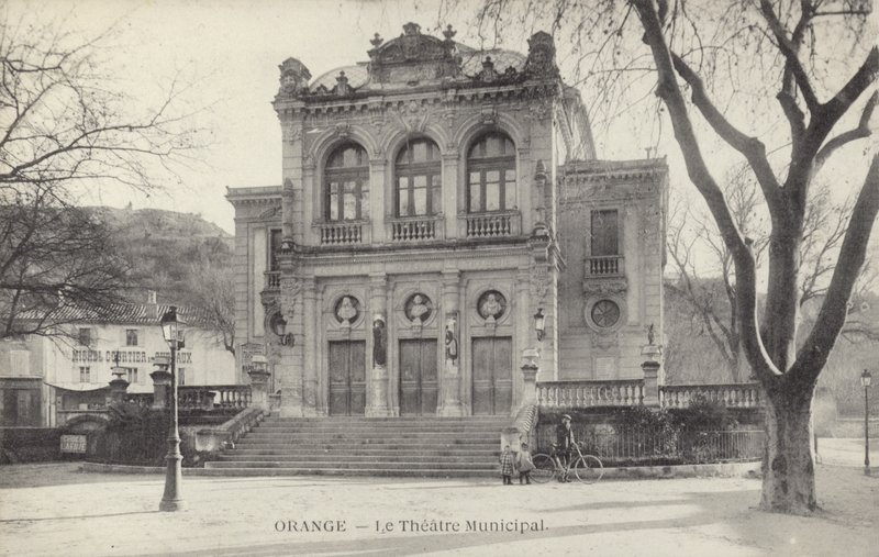 Municipal Theatre, Orange, France by French Photographer