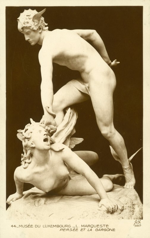 Musee Du Luxembourg, L Marqueste Perseus and the Gorgon by French Photographer