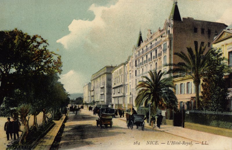 Nice, The Royal Hotel by French Photographer