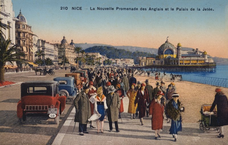 Nice, La Nouvelle Promenade des Anglais, Le Palais de la Jetée by French Photographer