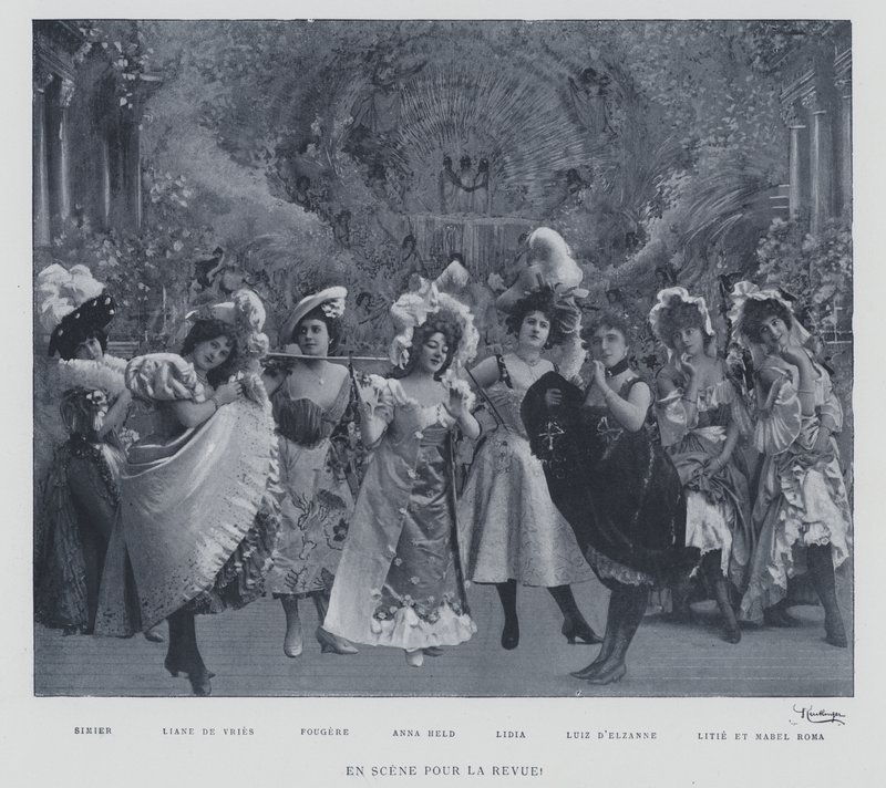 On Stage for the Revue! by French Photographer