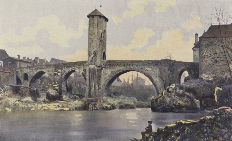 Orthez, Bridge over the Gave de Pau by French Photographer