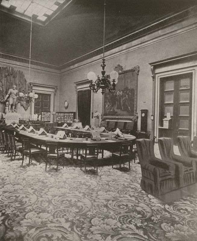 Paris: Chamber of Deputies, Salle des Conferences by French Photographer