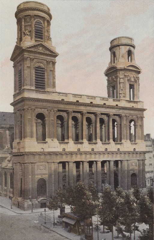 Paris, Church of Saint-Sulpice by French Photographer