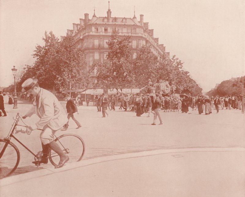 Paris: Funeral of Alboni, the Great Prima Donna by French Photographer