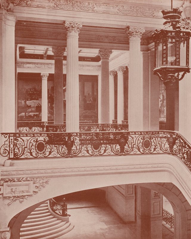 Paris: Gallery of the Sorbonne by French Photographer