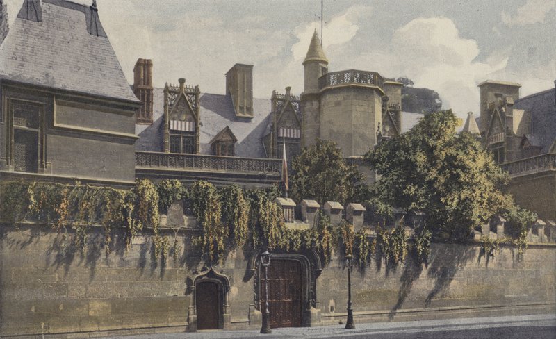Paris, Cluny Hotel, Museum Entrance by French Photographer