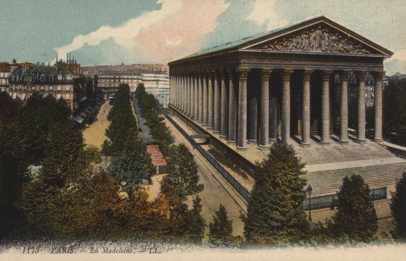 Paris, La Madeleine by French Photographer