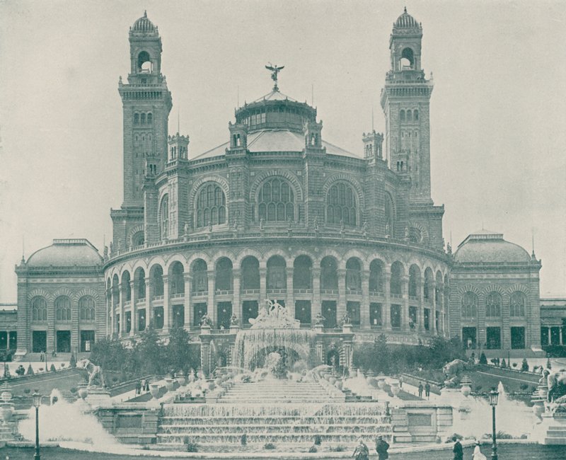 Paris: Main Building of the Trocadero by French Photographer