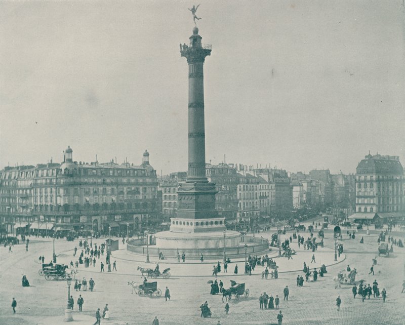 Paris: Place de la Bastille by French Photographer