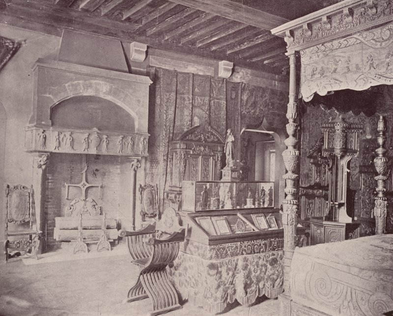 Paris: Room of Francis I, Musee Cluny by French Photographer