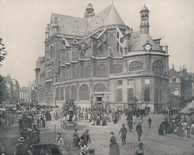 Paris: The Church of St Eustache by French Photographer