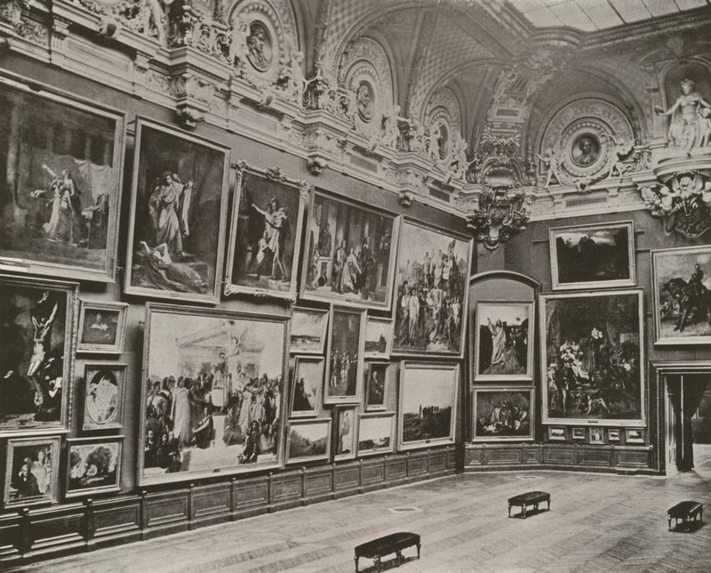 Paris: The New French Gallery, Louvre Museum by French Photographer