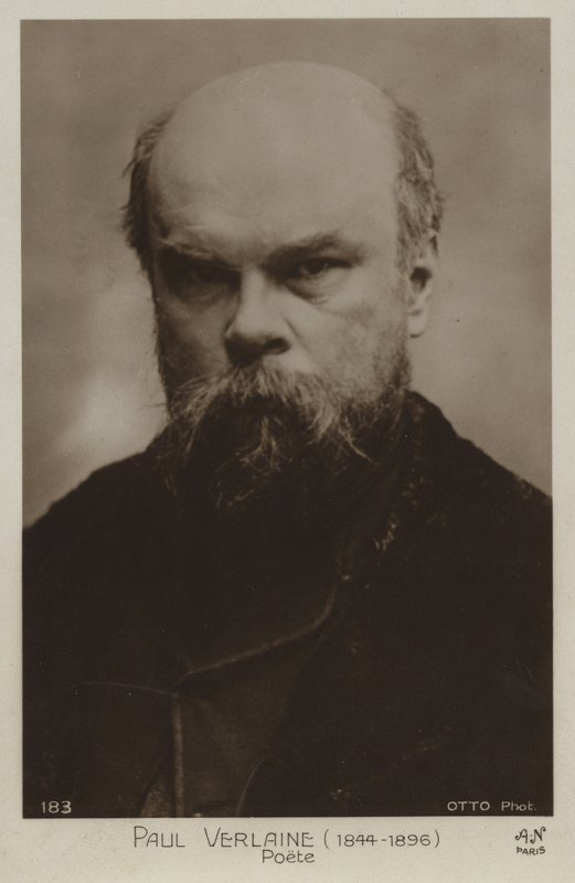 Paul Verlaine, French poet by French Photographer