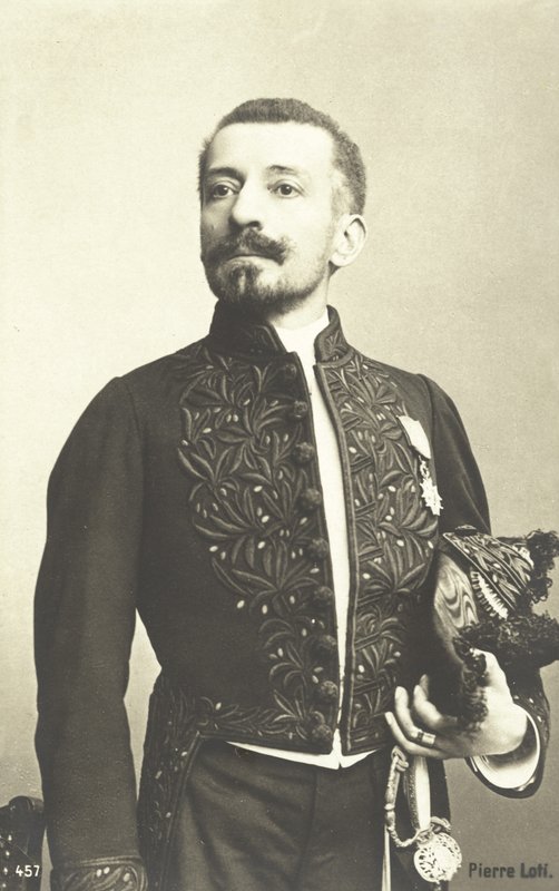 Pierre Loti, French Naval Officer and Novelist by French Photographer