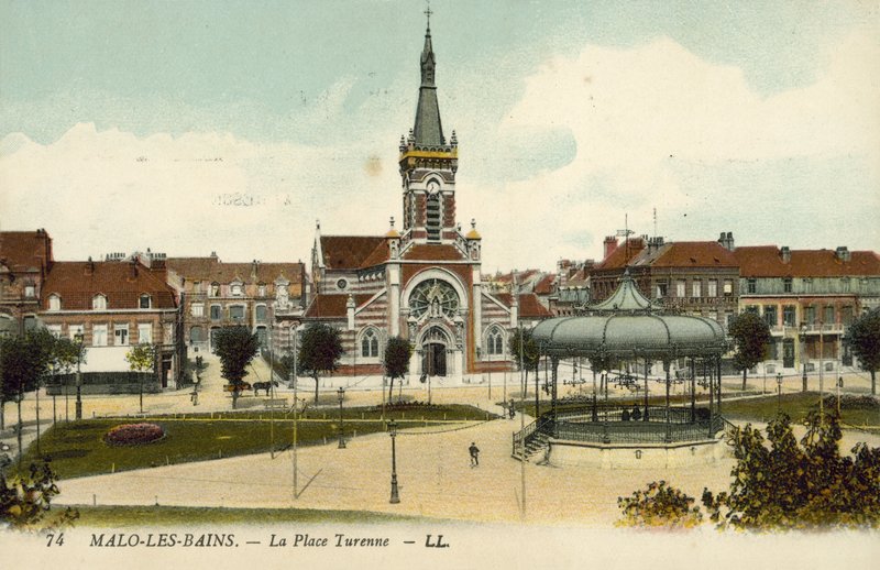 Place Turenne, Malo-les-Bains by French Photographer