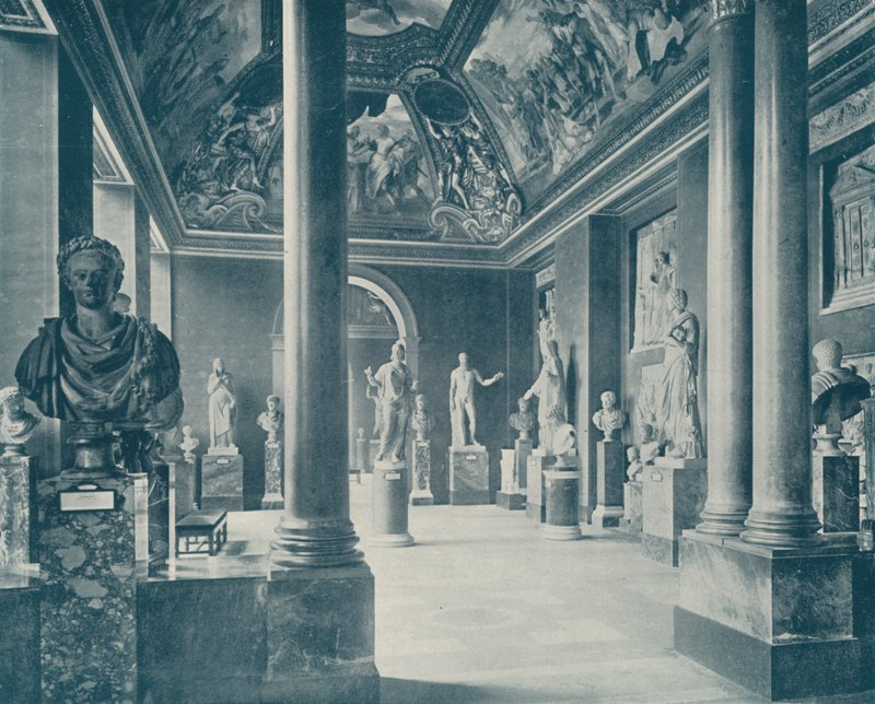 Room of the Seasons, Louvre Museum by French Photographer
