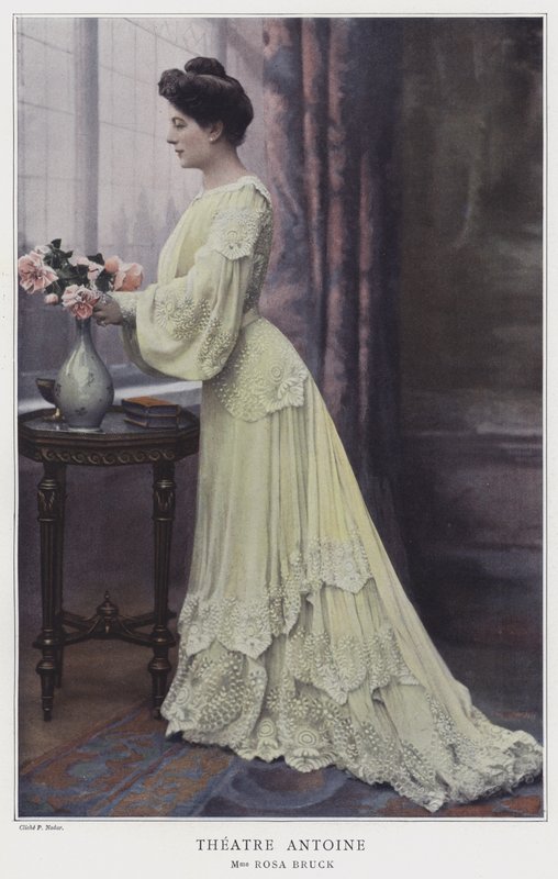 Rosa Bruck, French actress by French Photographer