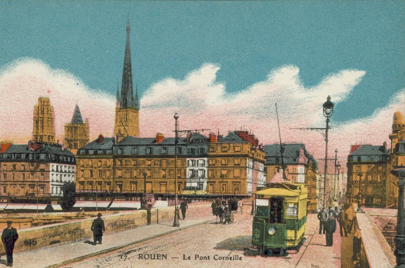 Rouen: Le Pont Corneille by French Photographer