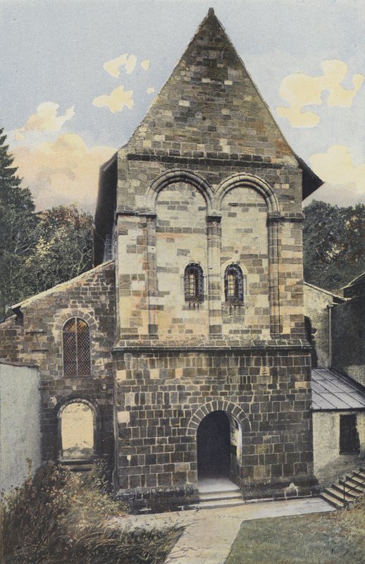 Saint-Die, Church of Notre-Dame, Facade by French Photographer
