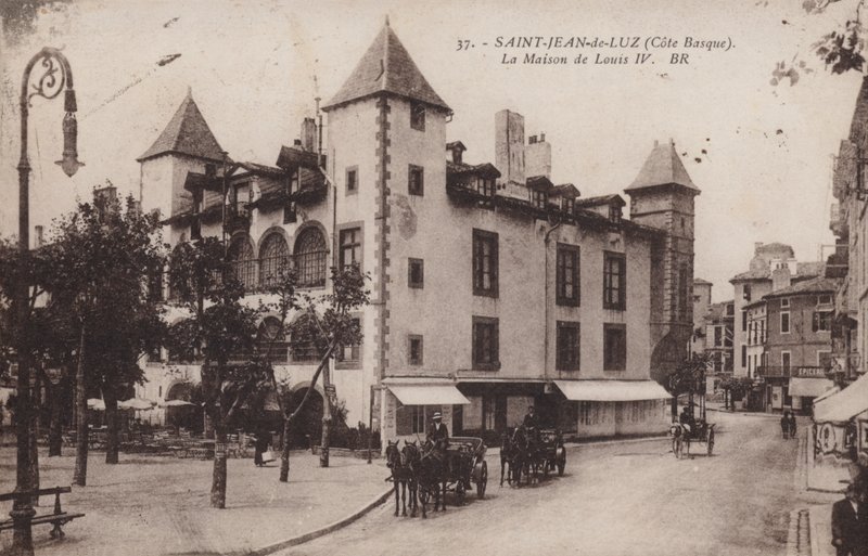 Saint-Jean-de-Luz, Côte Basque, La Maison de Louis IV by French Photographer
