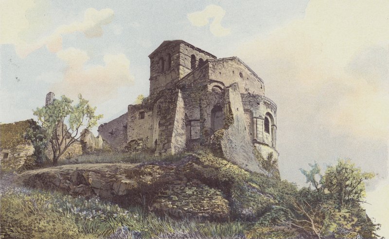 Saint-Romain-le-Puy, Church by French Photographer