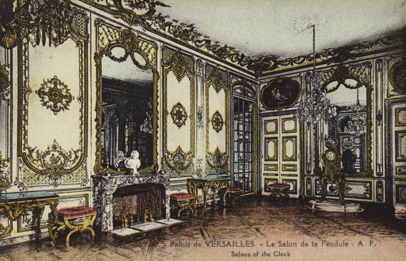 Salon de la Pendule, Palace of Versailles by French Photographer