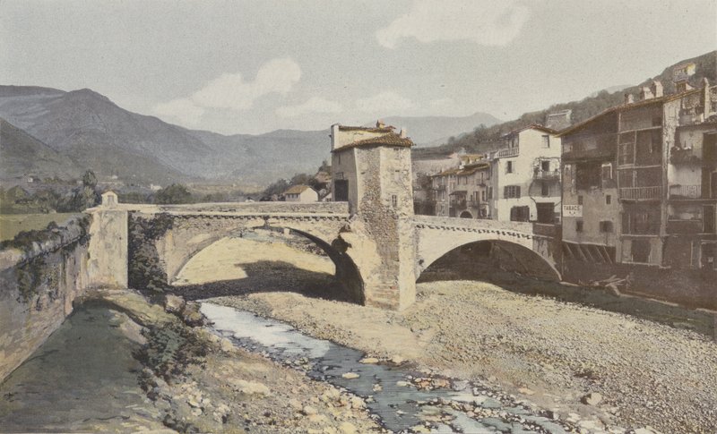 Sospel, Bridge over the Bevere by French Photographer