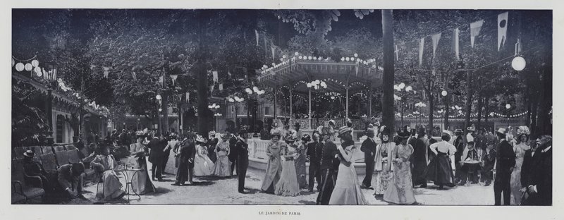 The Jardin de Paris by French Photographer