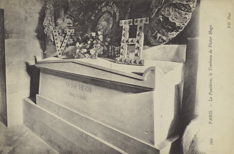 The Pantheon, Paris, Tomb of Victor Hugo by French Photographer