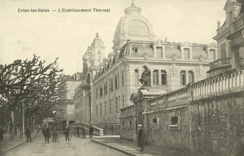 The Thermal Baths, Evian Les Bains by French Photographer