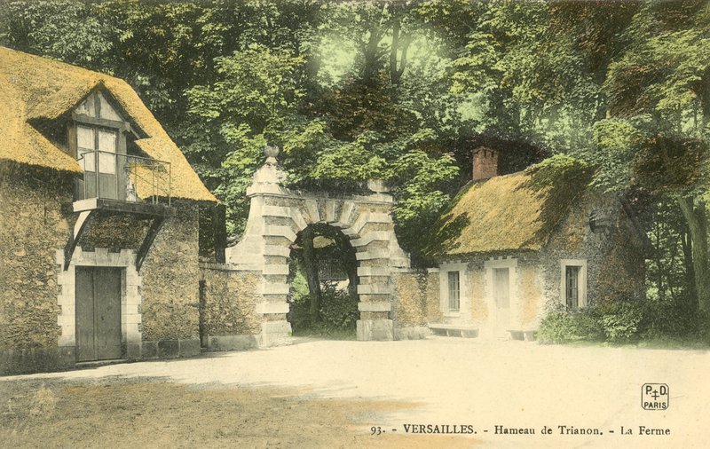 Versailles, Hameau de Trianon, The Farm by French Photographer