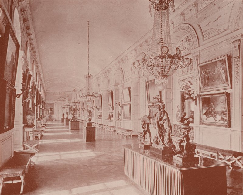Vestibule to the Gallery of the Grand Trianon, Versailles by French Photographer