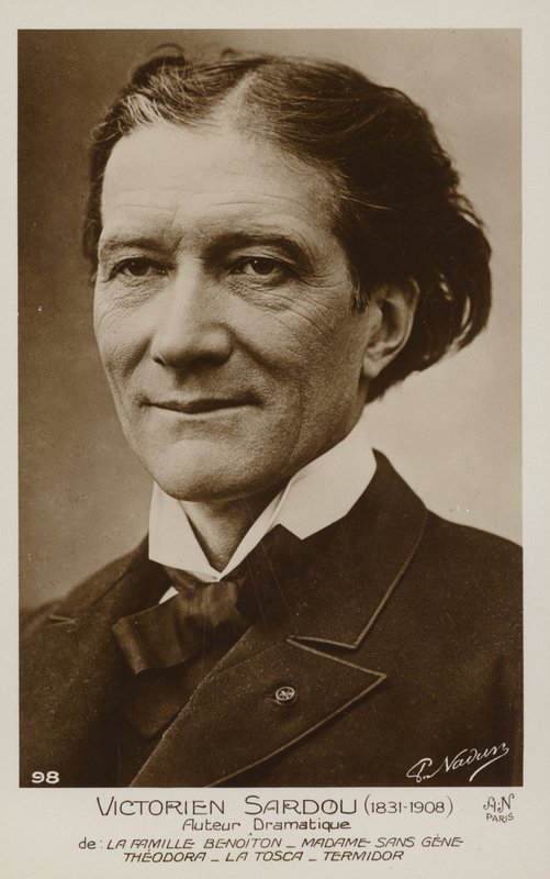 Victorien Sardou by French Photographer