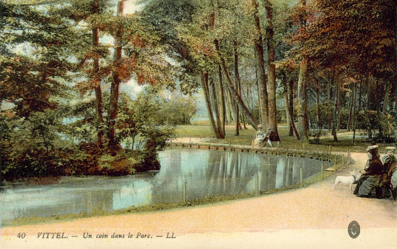 Vittel, Park by French Photographer
